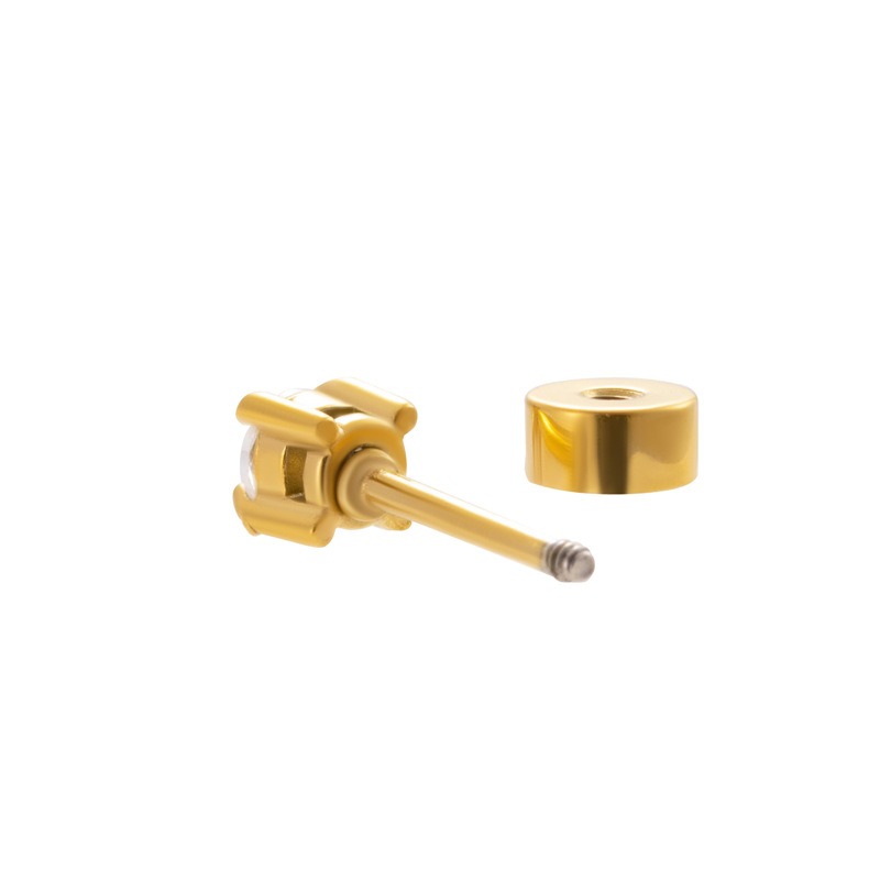 G23 Implant Grade Titanium Thr - Flat Back Labret Stud 评论和价格