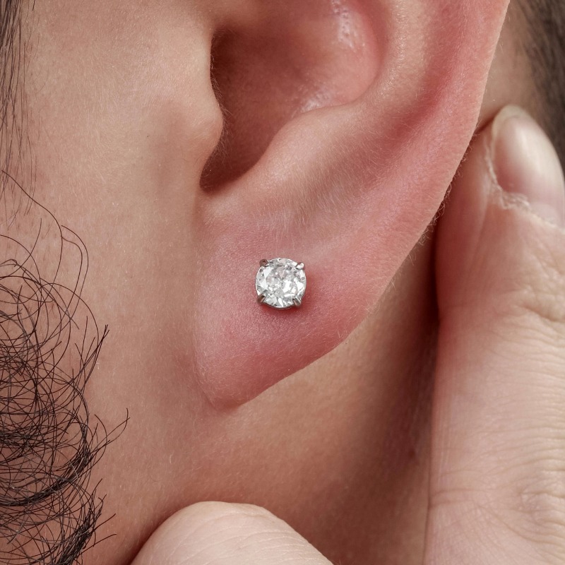 G23 Implant Grade Titanium Thr - Flat Back Labret Stud 评论和价格