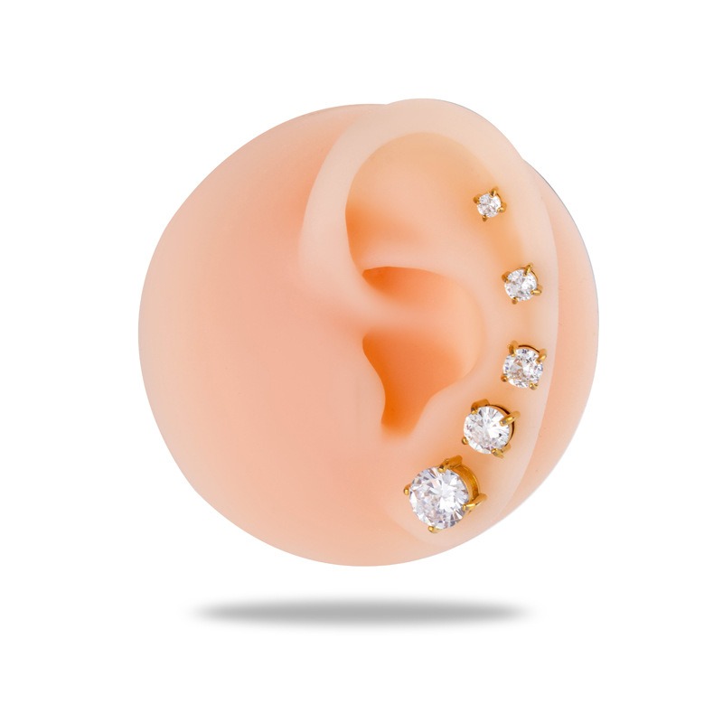 G23 Implant Grade Titanium Thr - Flat Back Labret Stud 评论和价格