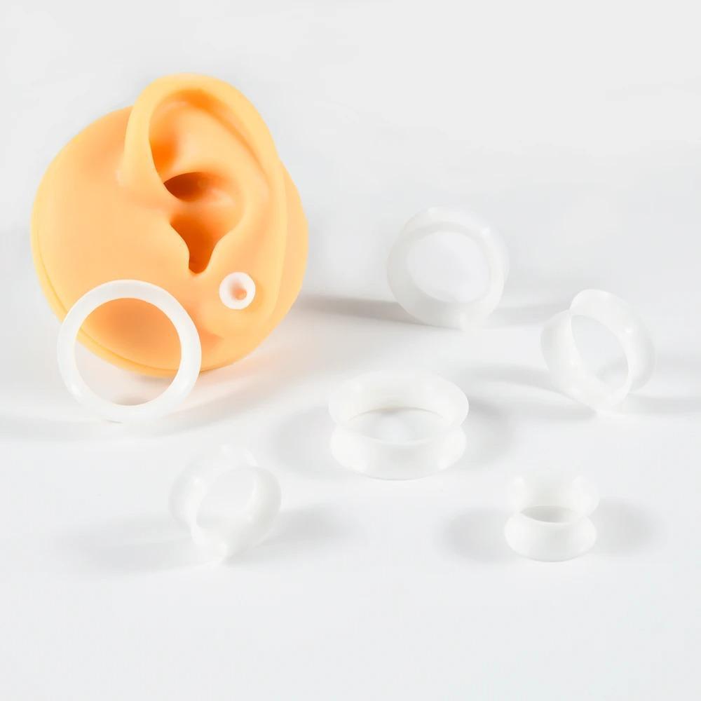 1/8 Pairs 6mm-16mm Simple Sili - Body Jewelry For Men 评论和价格