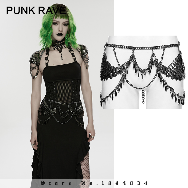PUNK RAVE Women's Punk Aluminu - Body Jewelry Metal Types 评论和价格