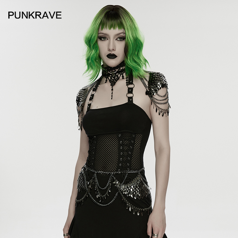 PUNK RAVE Women's Punk Aluminu - Body Jewelry Metal Types 评论和价格
