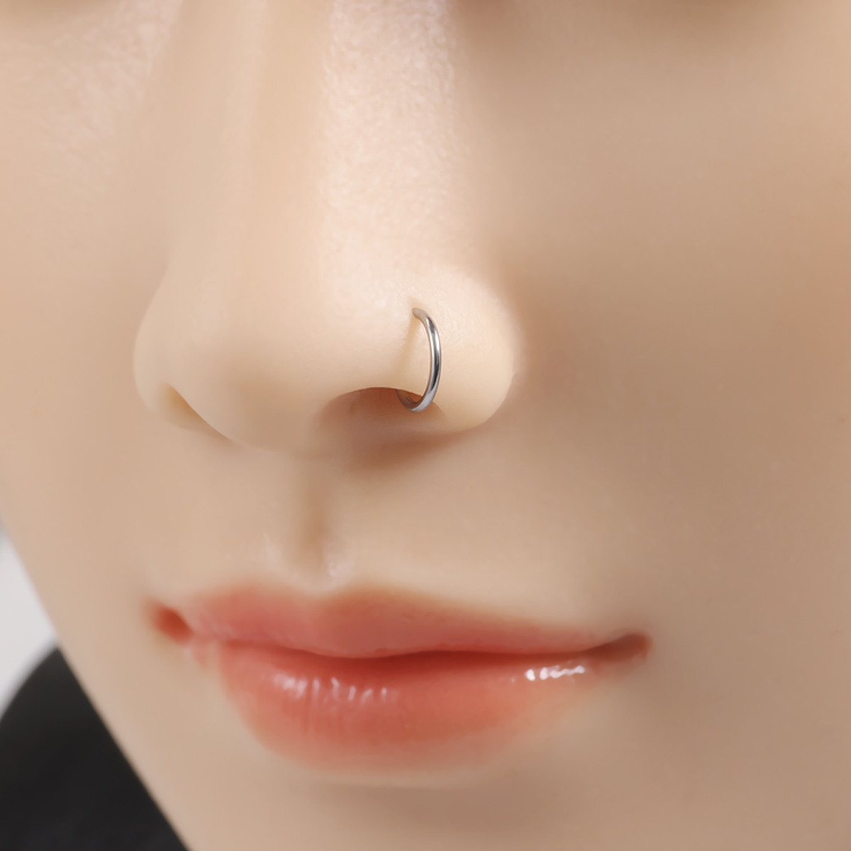 2 Pcs Stainless Steel Personal - Body Jewelry Metal Types 评论和价格