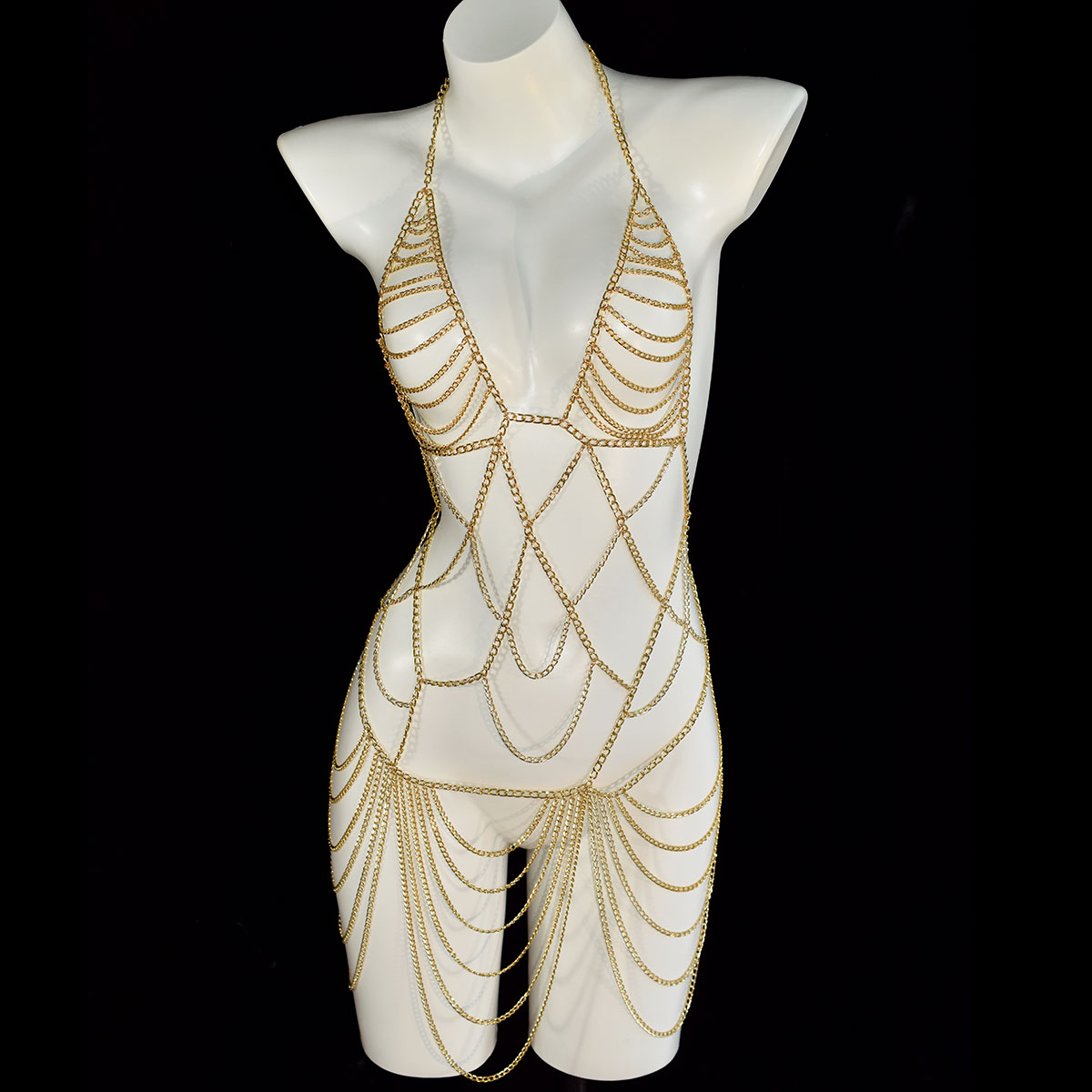 Heavy Industry Luxuriant Long  - Body Jewelry Dress 评论和价格