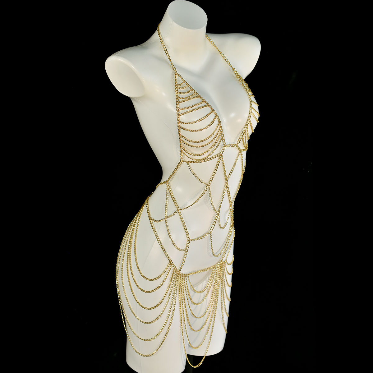 Heavy Industry Luxuriant Long  - Body Jewelry Dress 评论和价格
