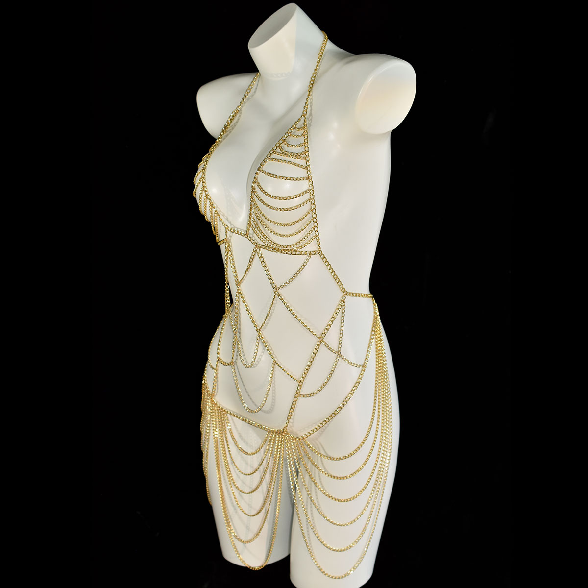 Heavy Industry Luxuriant Long  - Body Jewelry Dress 评论和价格