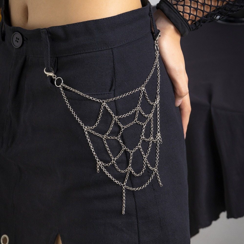 Gothic Punk Sliver Color Spide - Body Jewelry For Men 评论和价格