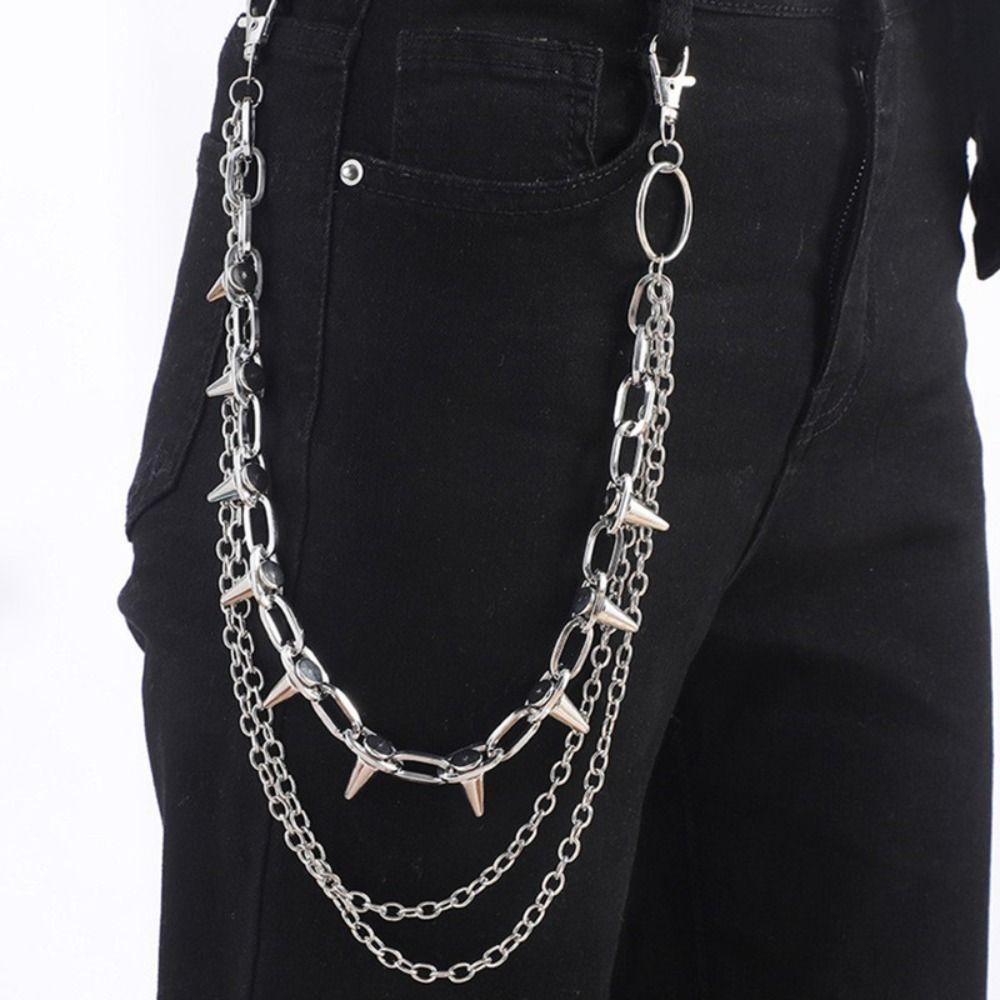 Unisex Hip Hop Punk Rock Metal - Body Jewelry Waist 评论和价格