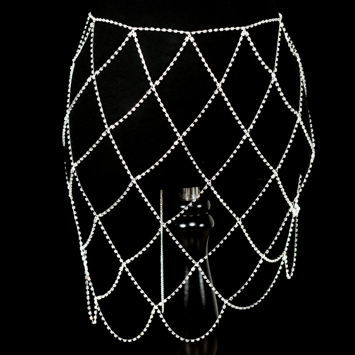 Outdoor Beach  Ladies Sexy Rhi - Body Jewelry Dress 评论和价格