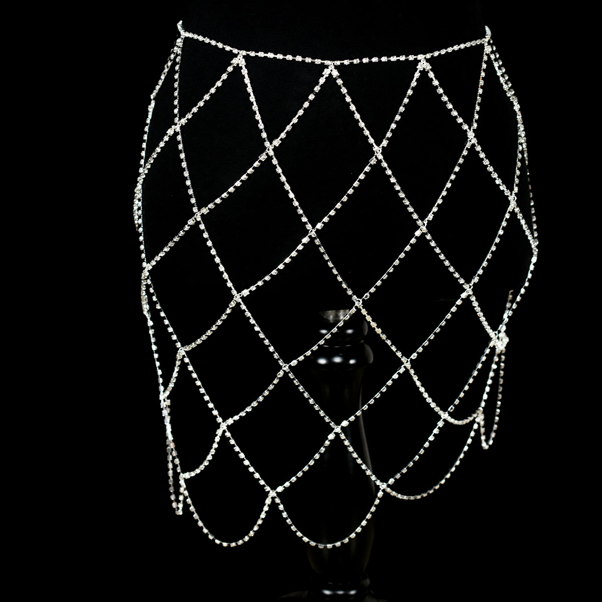 Outdoor Beach  Ladies Sexy Rhi - Body Jewelry Dress 评论和价格