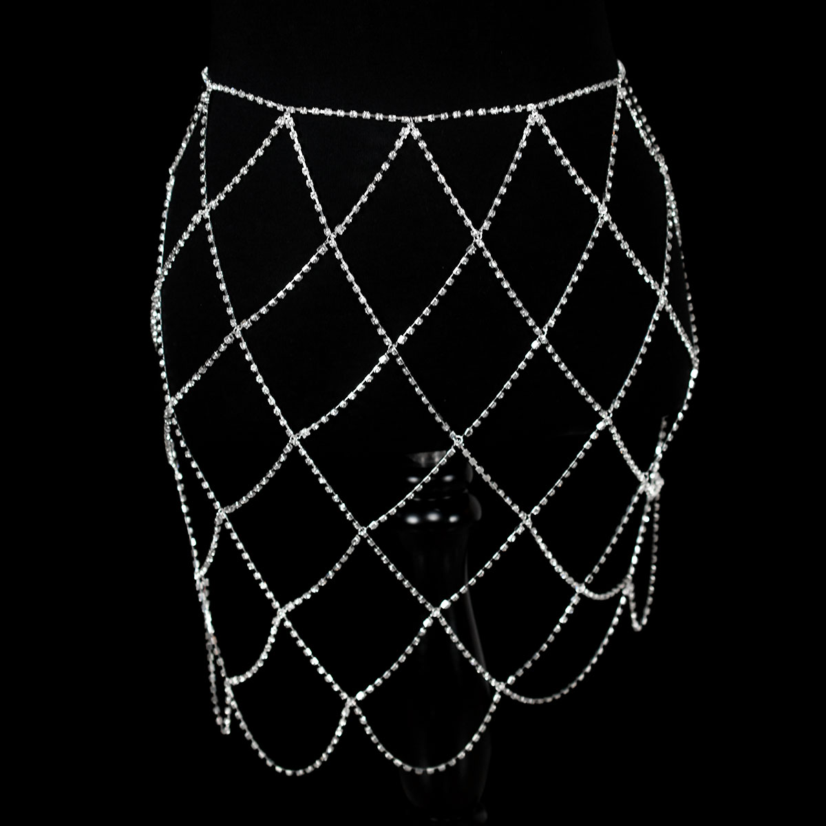 Outdoor Beach  Ladies Sexy Rhi - Body Jewelry Dress 评论和价格