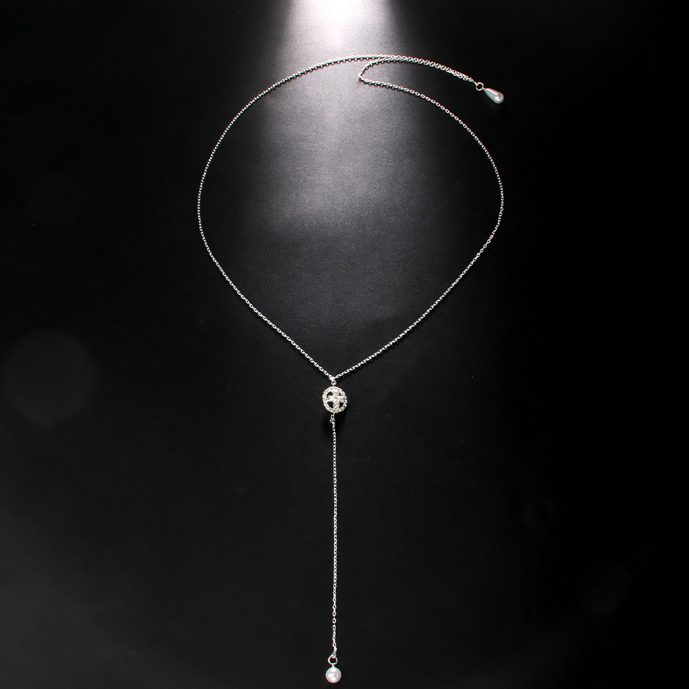 Stonefans Simple Pearl Back Ch - Body Jewelry For Backless Dress 评论和价格