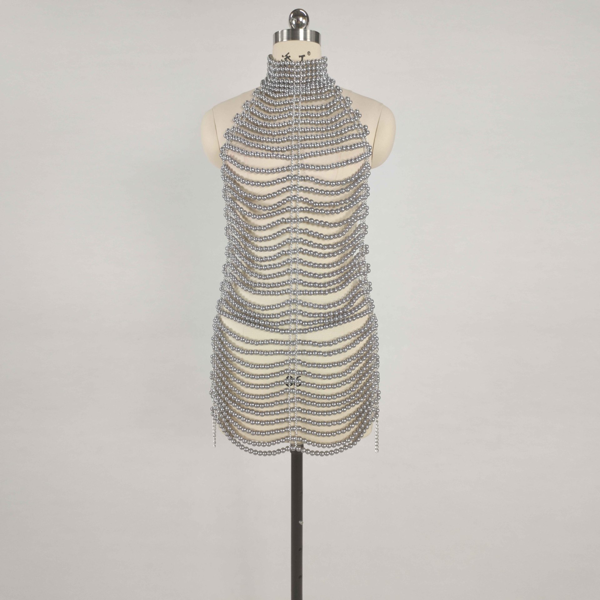 Women's Tank Tops Pile Collar  - Body Jewelry For Backless Dress 评论和价格