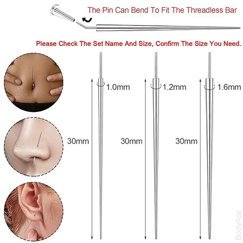 10 Pcs ASTM F136 Titanium Pier - Body Jewelry Metal Types 评论和价格