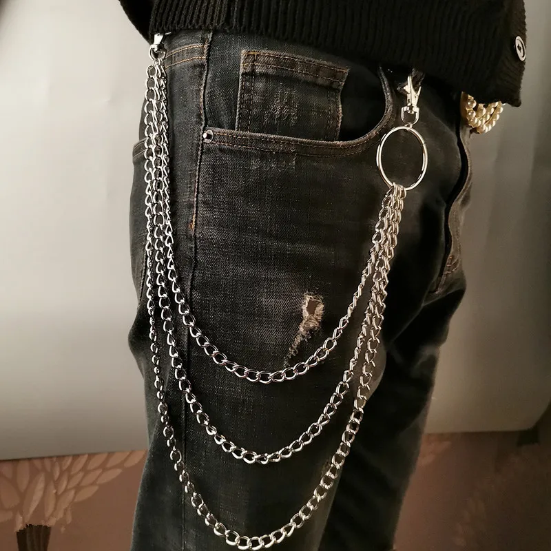 Layer Metal Belt Chain Punk Ho - Body Jewelry Waist 评论和价格