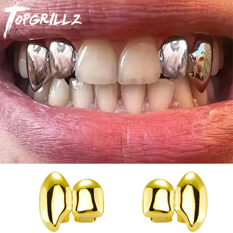 TOPGRILLZ Vampire DIY Double F - Body Jewelry For Men 评论和价格