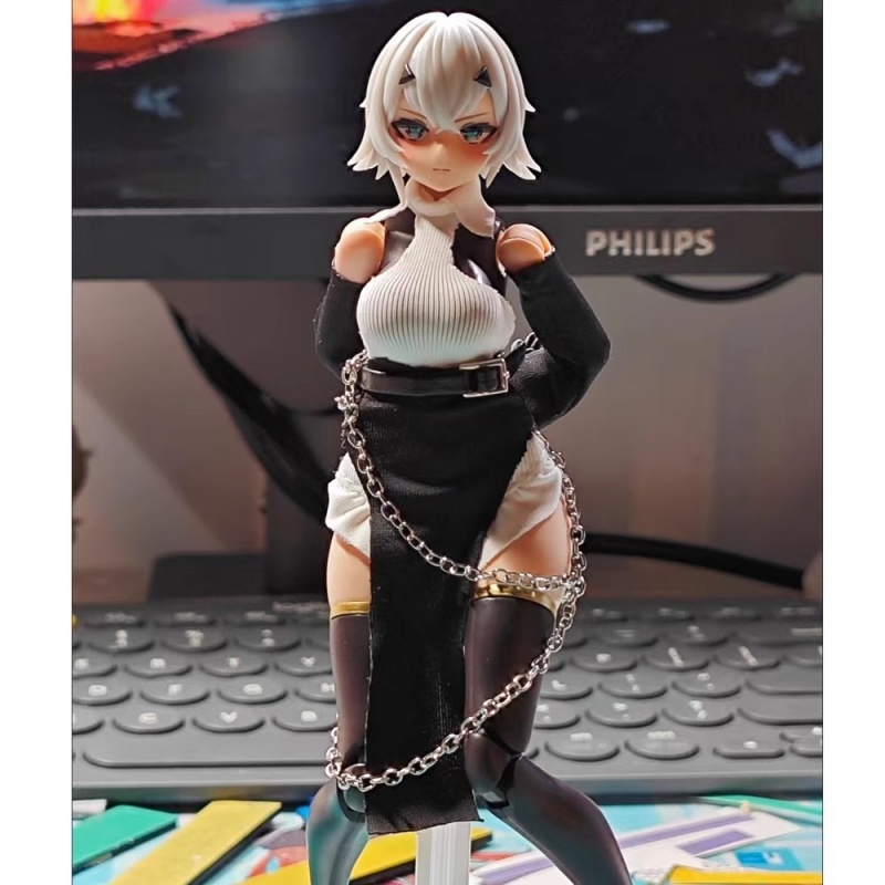 1/12 Scale Colored Off Shoulde - Body Jewelry Waist 评论和价格