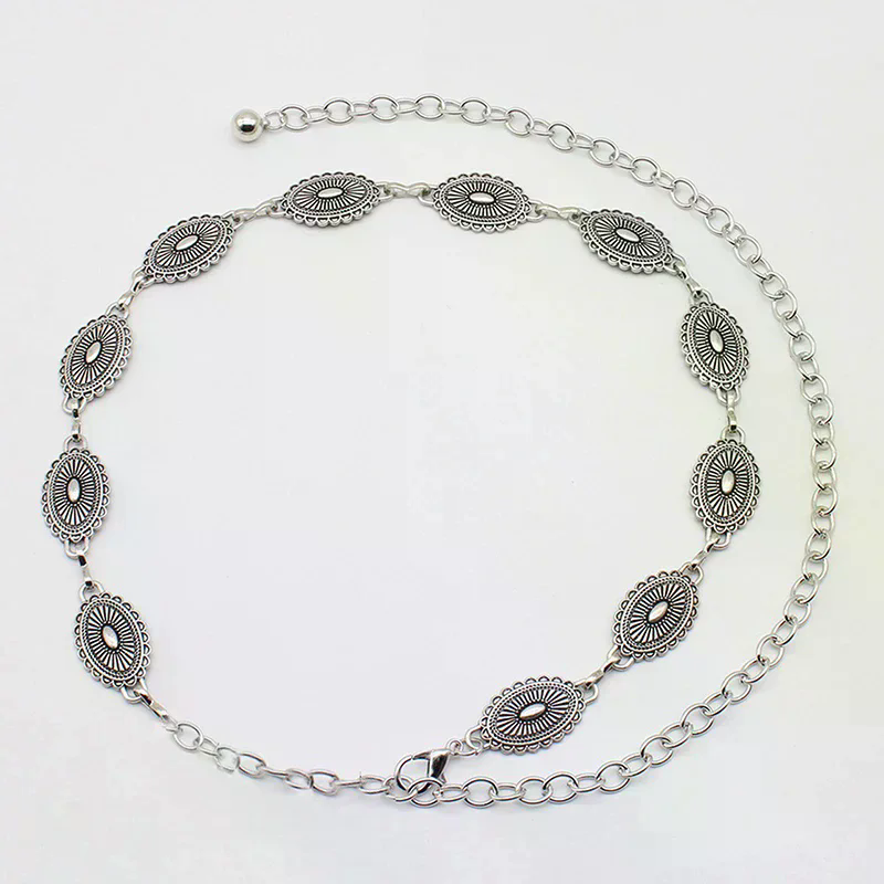 Retro Versatile Ethnic Style M - Body Jewelry Waist 评论和价格