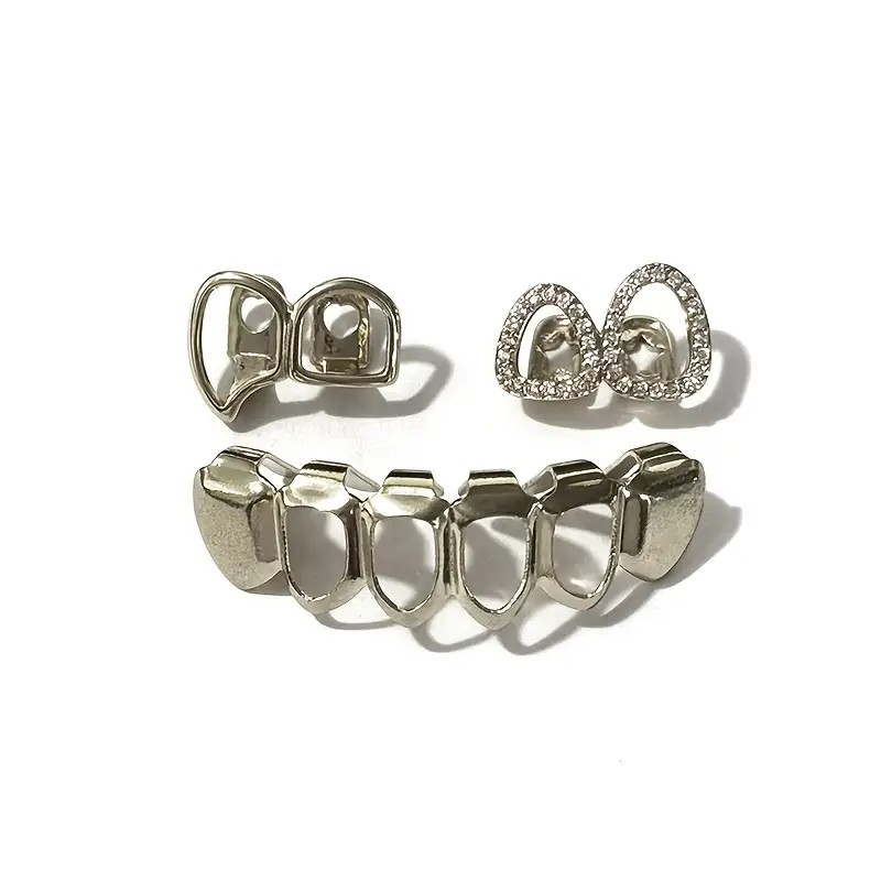 A Set of Hip-Hop Double Hollow - Body Jewelry For Men 评论和价格