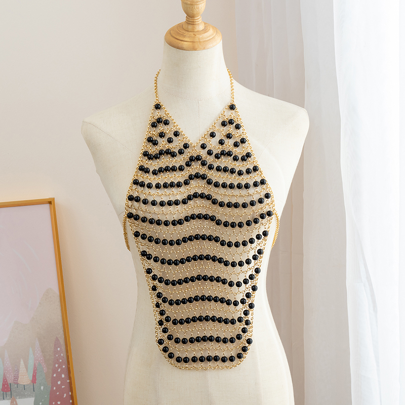 Hazem Body Chains Bra Festival - Body Jewelry For Backless Dress 评论和价格