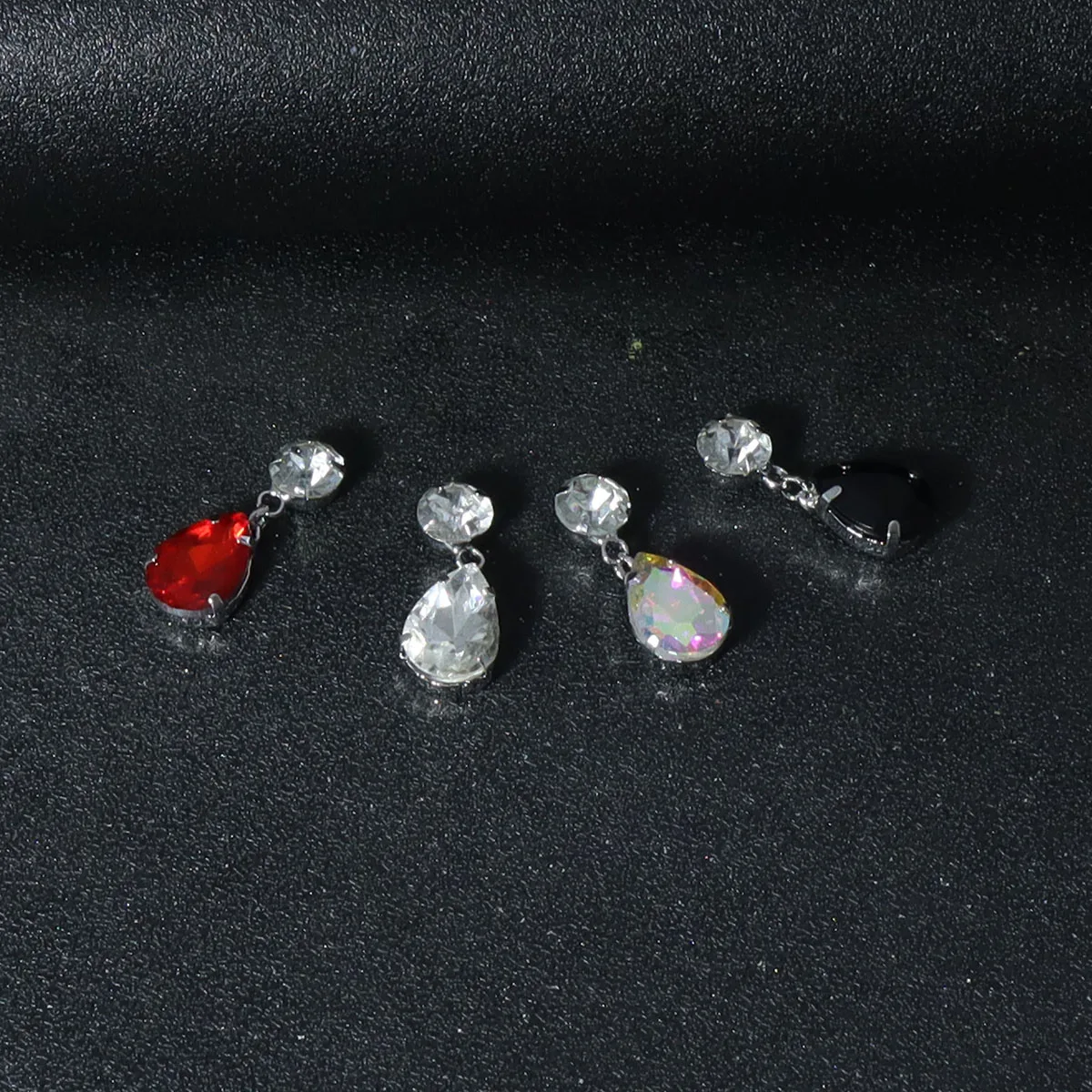 4 Pieces/Water Drop Type Belly - Body Jewelry Metal Types 评论和价格
