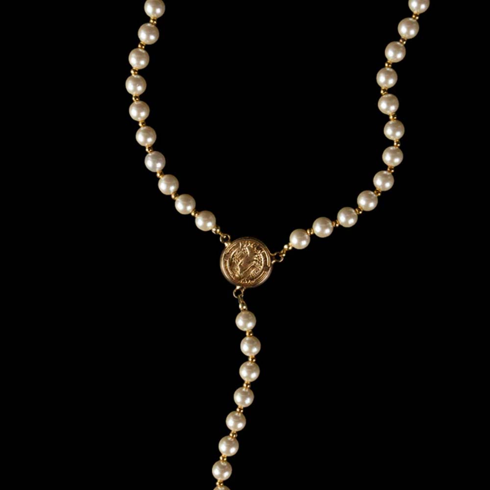 Stonefans New Sexy Pearl Coin  - Body Jewelry For Backless Dress 评论和价格