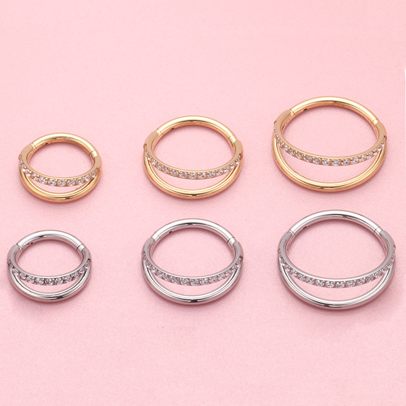 ASTM F136 Titanium 16G Moon No - Zoor Body Jewelry 评论和价格