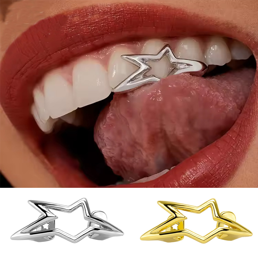 YOUNGX Cyber Punk Irregular Ho - Body Jewelry For Men 评论和价格