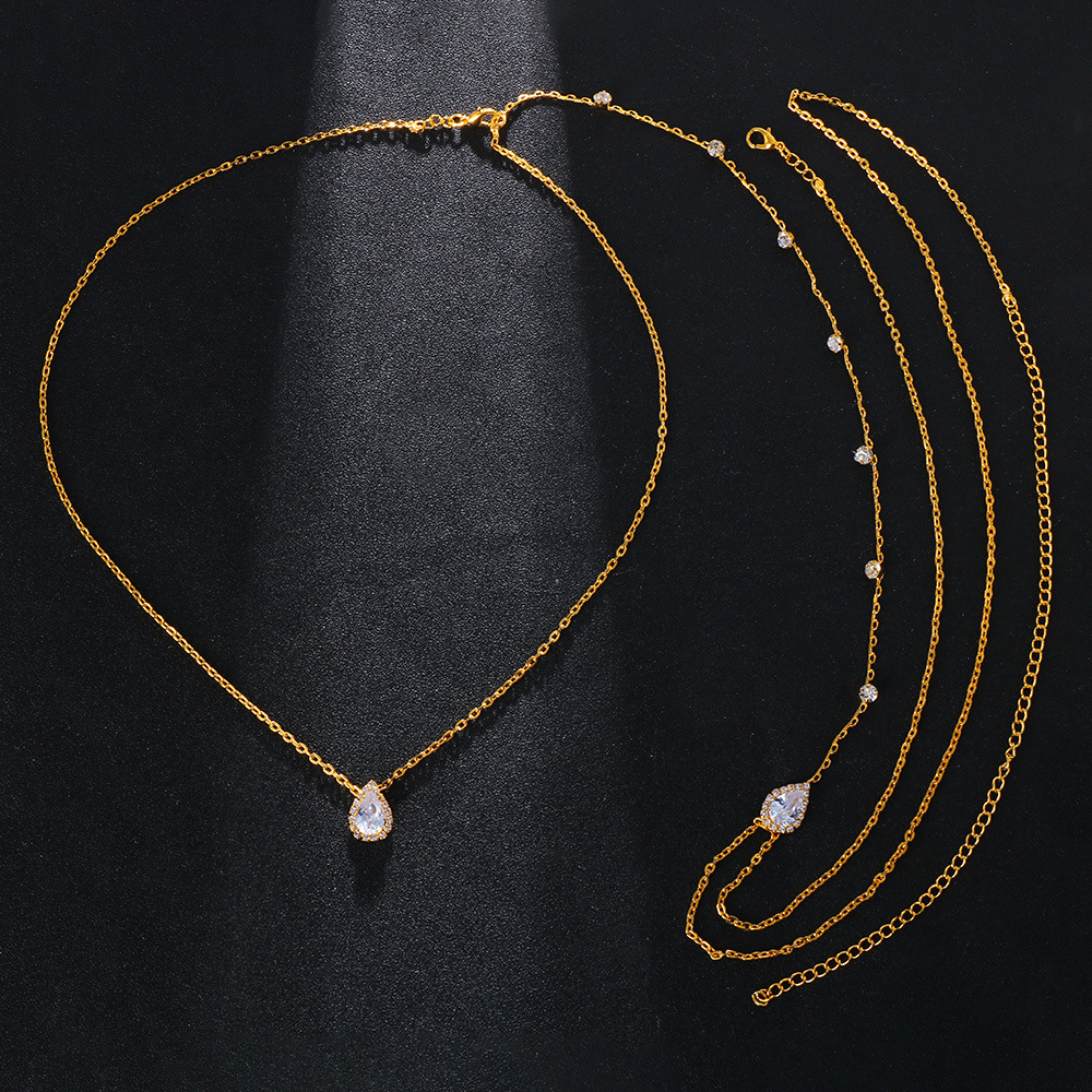 New Star Back Chain Body Jewel - Body Jewelry For Backless Dress 评论和价格