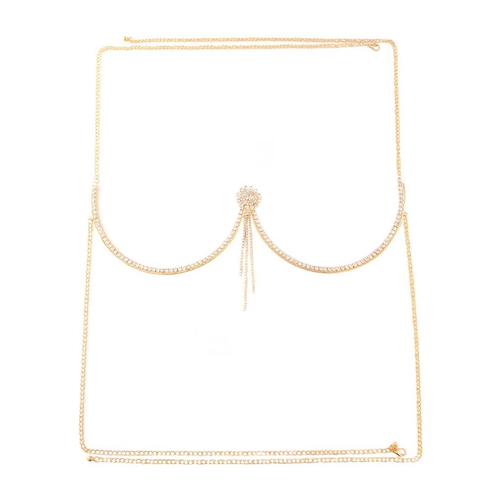 Luxury Heart Chest Support Bod - Body Jewelry Dress 评论和价格