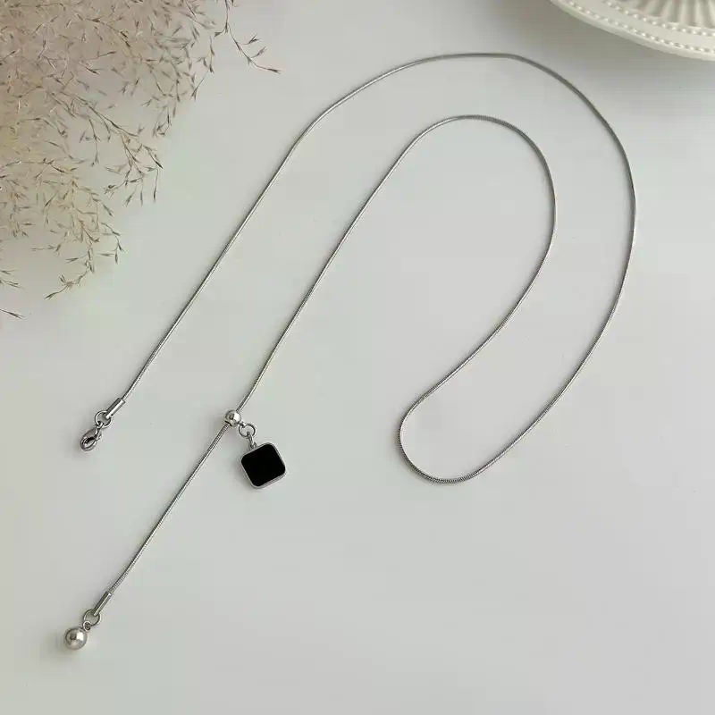 Sparkly Pearl Back Chain Neckl - Body Jewelry For Backless Dress 评论和价格
