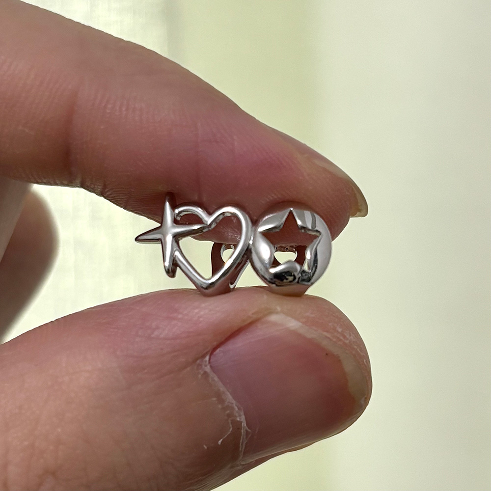 RACHELZ Y2K Vintage Double Hol - Body Jewelry For Men 评论和价格