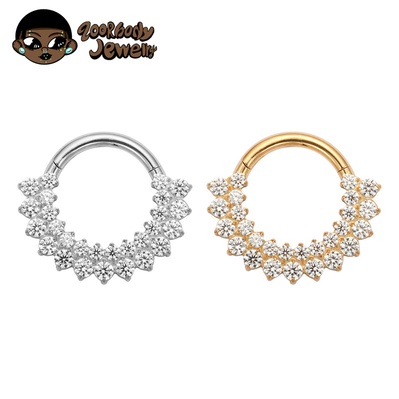 ASTM F136 Titanium Clicker Sep - Zoor Body Jewelry 评论和价格