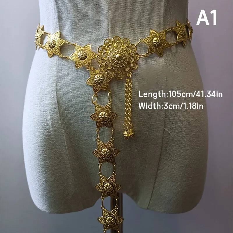 1PC Metal Thailand Waist Chain - Body Jewelry Waist 评论和价格