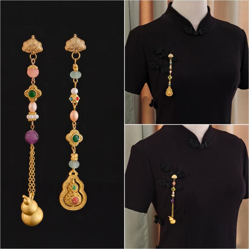 Ancient Style Waist Jade Ornam - Body Jewelry Dress 评论和价格