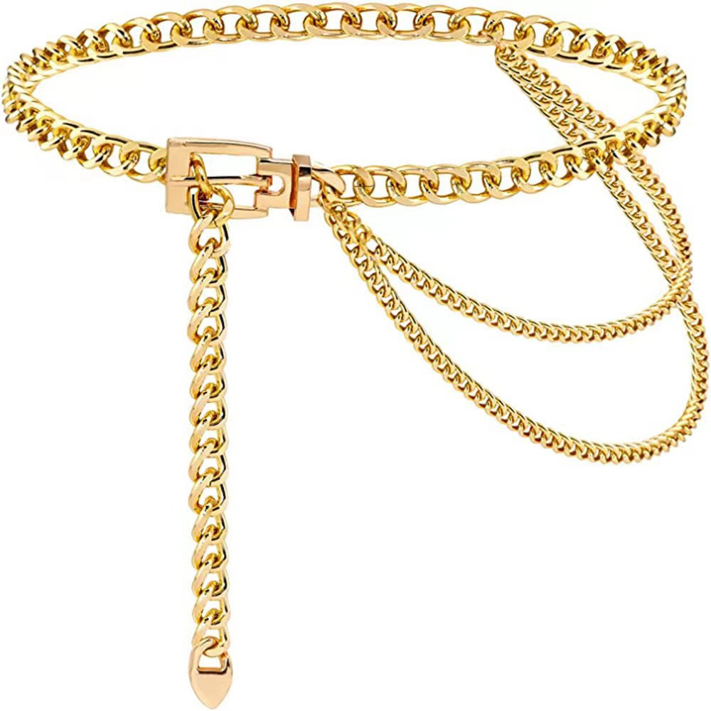 Punk Waist Chain Metal Belt La - Body Jewels 评论和价格