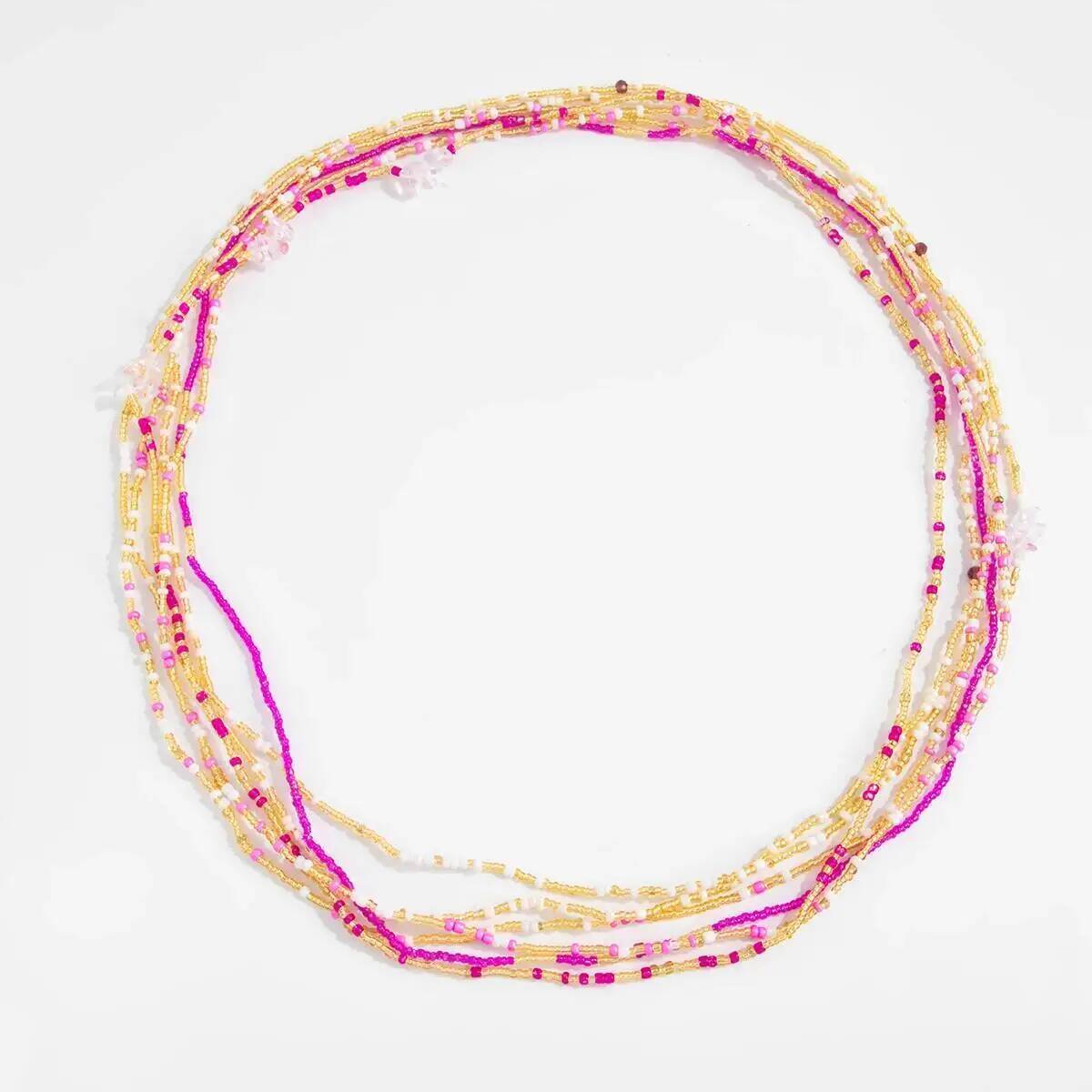 SHIXIN 6Pcs/Set Boho Colorful  - Body Jewelry Waist 评论和价格